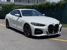 2021 BMW 420i M Sport 2.0 Turbo Coupe   Japan Spec  Digital Meter  360 Camera  Apple CarPlay