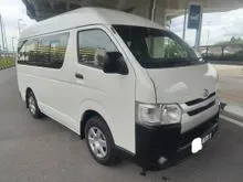 2014 Toyota Hiace 2.5 (M) Window Van High Roof Diesel Engine