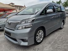 55k km miles car king 2011 Toyota Vellfire 2.4 Z MPV
