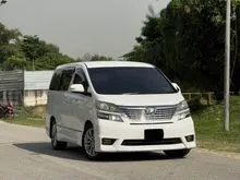 2010 Toyota Vellfire 2.4 Z MPV