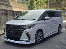 2024 Toyota Alphard 2.5 Z FULL MODELISTA#BLACK INTERIOR#MODELISTA SPORT RIMS#SIDE STEP