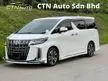 Used 2018 TOYOTA ALPHARD 2.5 G SC PACKAGE MPV / FREE WARRANTY 5 YEAR / DIFITER REAR VIEW MIRROR / 4 CAR CAMERA / 360 CAMERA / ROOF MONITOR
