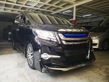 2016 Toyota Alphard 2.5 SC Package MPV PILOT SEAT,POWER BOOT,MODELISTA BODYKIT,LOWEST PRICE,MANY UNIT