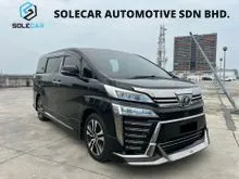 2018 Toyota Vellfire 3.5 ZG MPV SUNROOF/JBL/