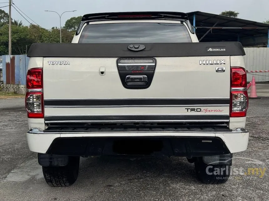 2015 Toyota Hilux G TRD Sportivo VNT Dual Cab (Metallic) Pickup
