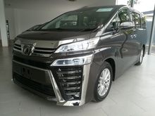 2018 Toyota Vellfire 2.5 cc Z Japan Spec Unregistered