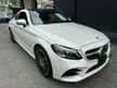 Recon 2018 MERCEDES BENZ C180 AMG COUPE 1.6 TURBOCHARGE FULL SPEC FREE 5 YEAR WARRANTY