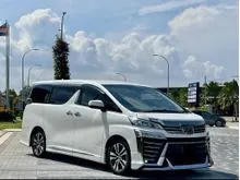 2019 Toyota Vellfire 2.5 ZG MPV