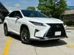 Recon 2018 Lexus RX300 2.0 F-SPORT SUV 3LED PCS LTA BSM RCTA HUD PAN-ROOF PWR-BOOT 4PCS NEW TYRES GRADE 5A WITH 5YRS WARRANTY - Cars for sale