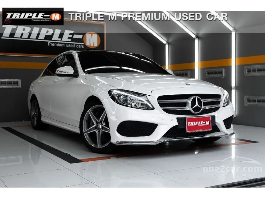 2015 Mercedes-Benz C300 Blue TEC HYBRID AMG Dynamic Sedan