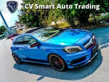 2014 Mercedes-Benz A45 AMG 2.0 4MATIC Edition 1 Hatchback Blue LIMITED in market with 3 years WARRANTY tiptop like NEW