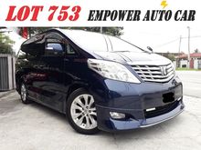 2009 TOYOTA ALPHRAD 3.5 (A) VL 2 POWER DOOR TIP TOP CONDITION