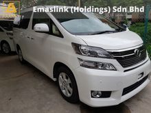 2014 Toyota Vellfire 2.4 X 2 Power Door Push Start Keyless Entry 4 Wheel Drive Unregistered