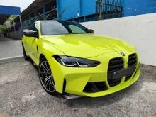 (New Facelift* Genuine Mileage* U.K BMW Approved Unit) 2021 BMW M4 3.0L Competition Pack Full Spec (New Facelift) 510Hp* M3 M5 M6 RS5 RS6 C63s C43 R8
