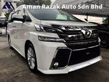 2015 Toyota Vellfire 2.5 Z MPV 7 SEATER 2 POWER DOOR unreg