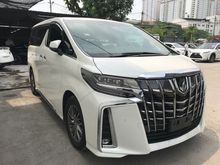 2018 Toyota Alphard 3.5 ELS FULL DIM,4 CAM, JBL, 4K KM ONLY