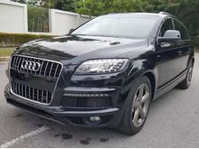 2013 Audi Q7 3.0 TDI Quattro S Line SUV BLACK - OFFER OFFER -
