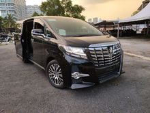 2016 Toyota Alphard 2.5 SC, SUNROOOF,MOONROOF,FULL ALPINE,GRADE 4.5, 2016 UNREGISTER