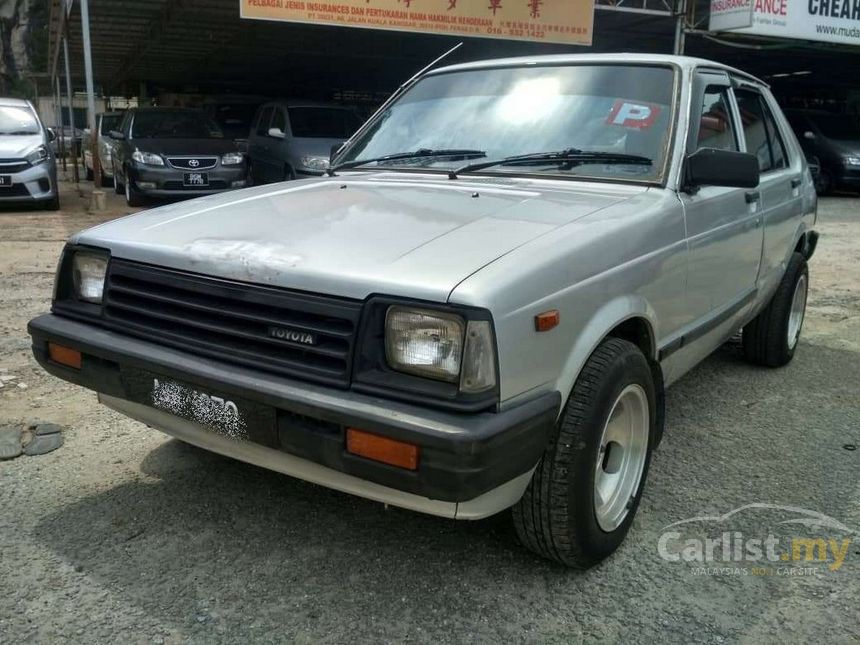 Toyota Starlet 1984 1 3 在 State Manual手动挡hatchback Silver 于 价格 Carlist My