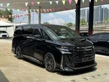2024 Toyota Vellfire 2.4 Z Premier MPV GRADE 5A 12K KM MODELLISTA BODYKIT MODELLISTA MUFFLER SUNROOF SIDE STEP ROOF MONITOR 360 CAMERA DIM BSM HUD