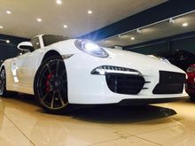 Porsche 911 3.8 Carrera C2S WHITE SUNROOF UNREG 2014