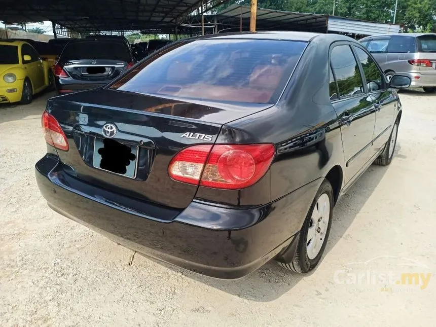 Altis 2004 Used 2004 CASH OTR Toyota Corolla Altis 1.6 (A) Sedan MALAY OWNER ...