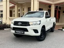 2017 Toyota Hilux 2.4 Single Cab Pickup