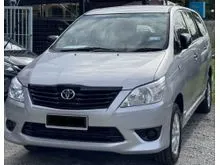 2012 Toyota Innova 2.0 E MPV