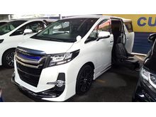 2016 TOYOTA ALPAHRD 2.5 S WELCAB MODELLISTA B/KIT F/LEATHER (A) OFFER UNREG