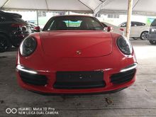 2014 Porsche 911 3.8 Carrera S Coupe PANAROMIC ROOF SPORT CHRONO SPORT PLUS MEMORY SEAT BOSE SOUND SPORT EXHAUST PDCC UNREGISTER