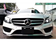 2015 Mercedes-Benz C200 2.0 AMG P-START AIR-MATIC RADAR-S R-CAM JAPAN