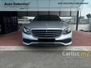 2018 Mercedes-Benz E350e 2.0 Exclusive Line Sedan