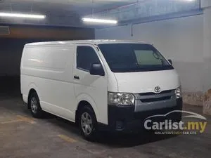 2017 Toyota Hiace 2.5 Panel Van Van