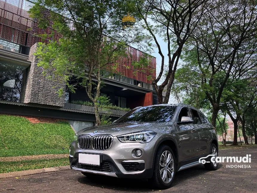 Jual Mobil BMW X1 2019 sDrive18i xLine 1.5 di Banten Automatic SUV Abu