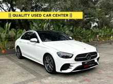2023 Mercedes-Benz E300 2.0 AMG Line Sedan W213 Faktur 2024 TDP 133jt Putih Kondisi Istimewa Bergaransi Dan Dijamin Siap Pakai #kawanmobilbekas