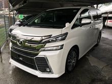 2015 Toyota Vellfire 2.5 Z G Edition