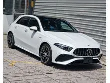 2023 Mercedes-Benz AMG A35 2.0 4MATIC Hatchback GRADE 4.5B, ORI 21K KM, 360 CAMERA, HUD, BSA, PANORAMIC ROOF, MULTI-COLOR AMBIENT LIGHT