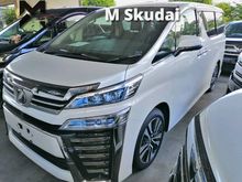 2018 Toyota Vellfire 2.5 ZG WITH JBL SOUND SYSTEM & 4CAM & P.CRASH!!!