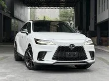 2023 Lexus RX 350 2.4 F Sport**FREE 3M Crys + Coating + Polish + Service + 8 yrs Warranty // Pan.Roof / Red Interior/ low mile / able test drive & vie