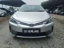 2018 Toyota Corolla Altis 1.8 G , [93,000km ]  SERVICE RECORD TOYOTA , (LEATHER SEAT)