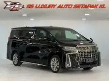 2021 Toyota Alphard SA 2.5 TYPE GOLD FULL SPEC WITH SUNROOF & APPLE CAR PLAY, FREE 7 YEAR WARRANTY