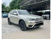 [ LOANKEDAI ] 2015 BMW X3 2.0 xDrive20i SUV F25 LCI FACELIFT Petrol Poweboot PaddleShift Keyless PushStart LikeNEW Reg.2016