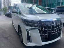 2018 Toyota Alphard 2.5 SC Package FULL ALPINE AUDIO SET 3LED DIM LIKE NEW OFFER3 CALL NOW TO VIEW