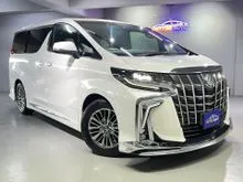 2018 Toyota Alphard 3.5 Executive Lounge MPV V6 Executive Lounge / Full Spec / 8 Speed (D-4S) / Sunroof / JBL S/System