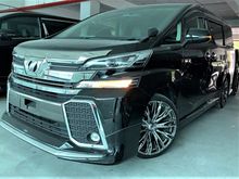PRICE INCLUDING SST!!! UNREGISTER Toyota Vellfire 2.5 ZG MPV , PILOT SEAT , FULL MODELISTA BODYKIT , ROOF MONITOR , 20'' INCH SPORT RIM , NEW STOCK!!!