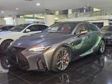 [26000KM](5A REPORT) LEXUS IS300 2.0 TURBO F-SPORT -RED INTERIOR, AIRCOND SEAT, MEMORY SEAT, REVERSE CAM, PANORAMIC SUNROOF, PRECRASH, BSA, LKA