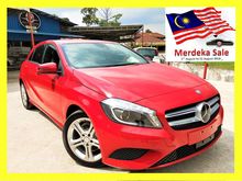 2014 Mercedes-Benz A180 1.6 MERDEKA CLEAR STORK BIG OFFER*MULTI FUNCTION STEERING*REVERSE SENSOR CAMERA*SPORT MODE*ECO MODE*PADDLE SHIFT
