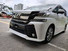 2016 Toyota Vellfire 2.5 Z Golden Eyes MPV