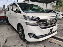 2015 Toyota Vellfire 2.5 V with JBL and 4 CAMERA 5 YEARS WARRANTY