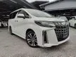 Recon OFFER 2021 Toyota Alphard 2.5 SC SUNROOF DIM BSM BEST DEAL UNREG